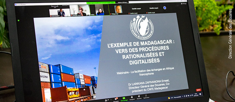 Le cas « Madagascar » partagé au webinaire sur la facilitation des échanges en Afrique